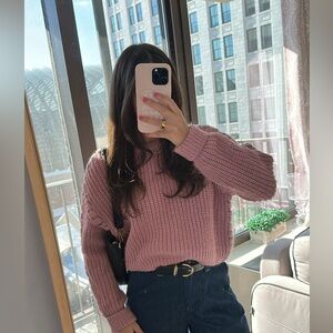 Cinq A Sept Lennon Women's Pink Sweater size xs